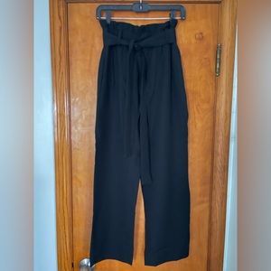 JCrew point sur Wide-leg, “paper-bag” tie dress pants